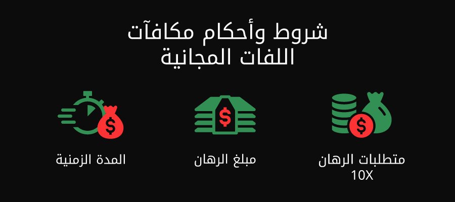 شروط وأحكام اللفّات المجانية