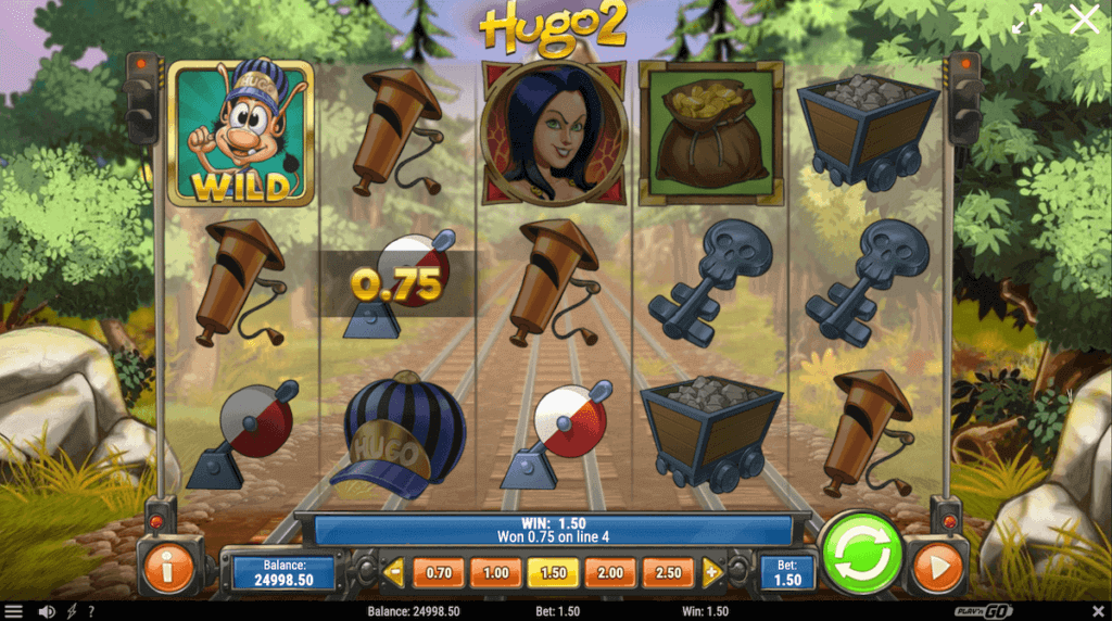 Hugo 2 by PlaynGo Gameplay Play'n Go Provider Review - UAE Casinos - Emirates Casino