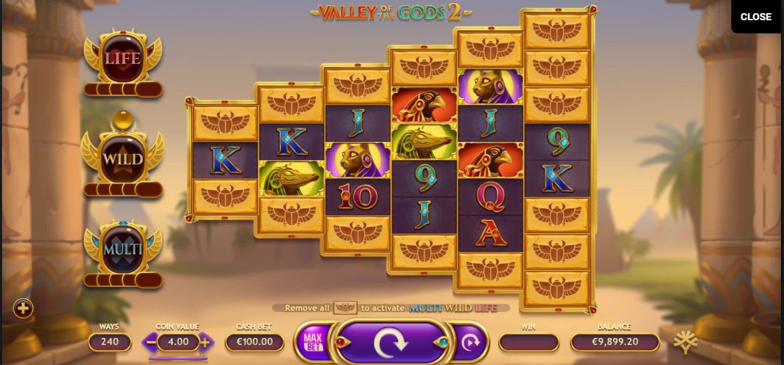 Valley of the Gods - Yggdrasil Provider Review - UAE Casino - Emirates Casino