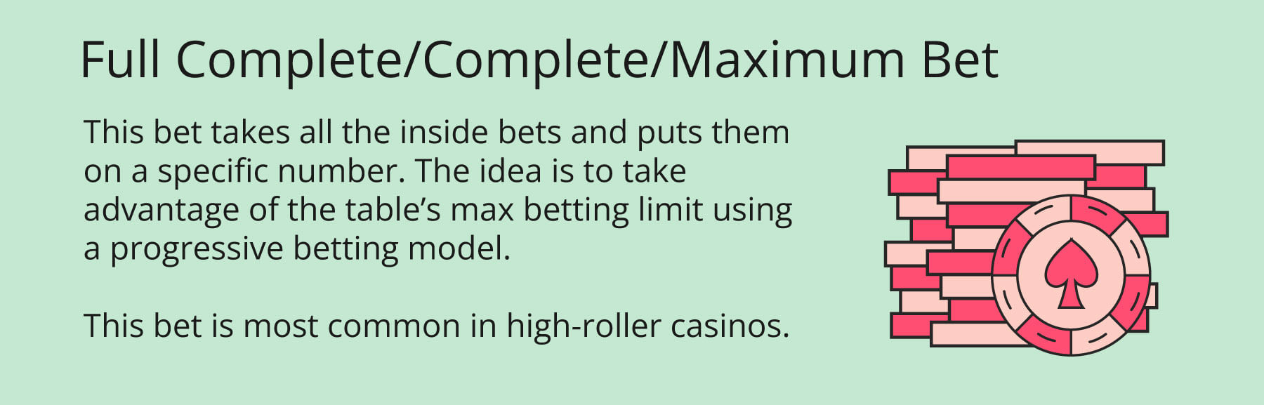 Roulette Full/ Complete/ Maximum Bet - Emirates Casino Roulette Guide