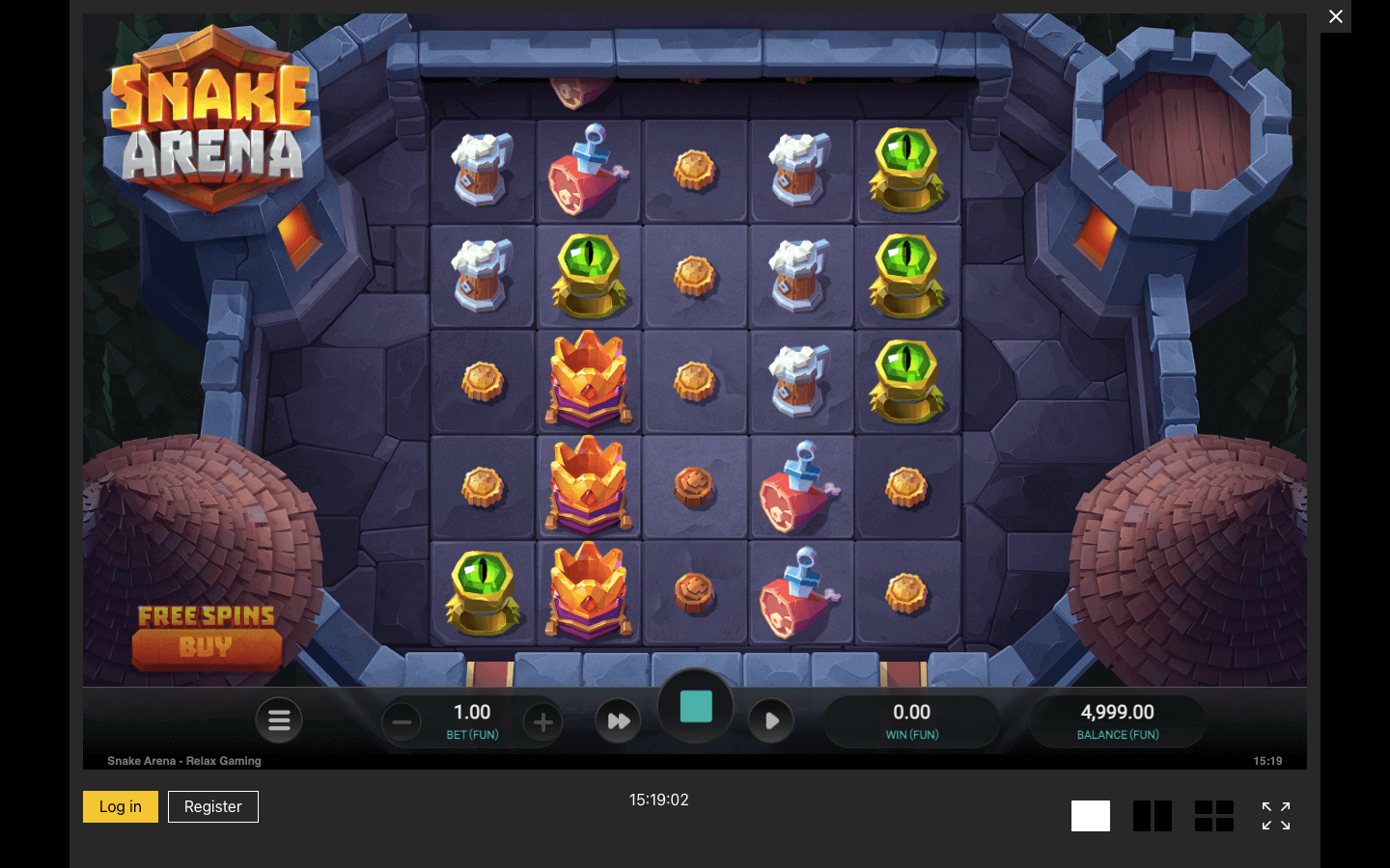 Snake Arena Relax Gaming Provider Review UAE - UAE Casinos - Emirates Casino