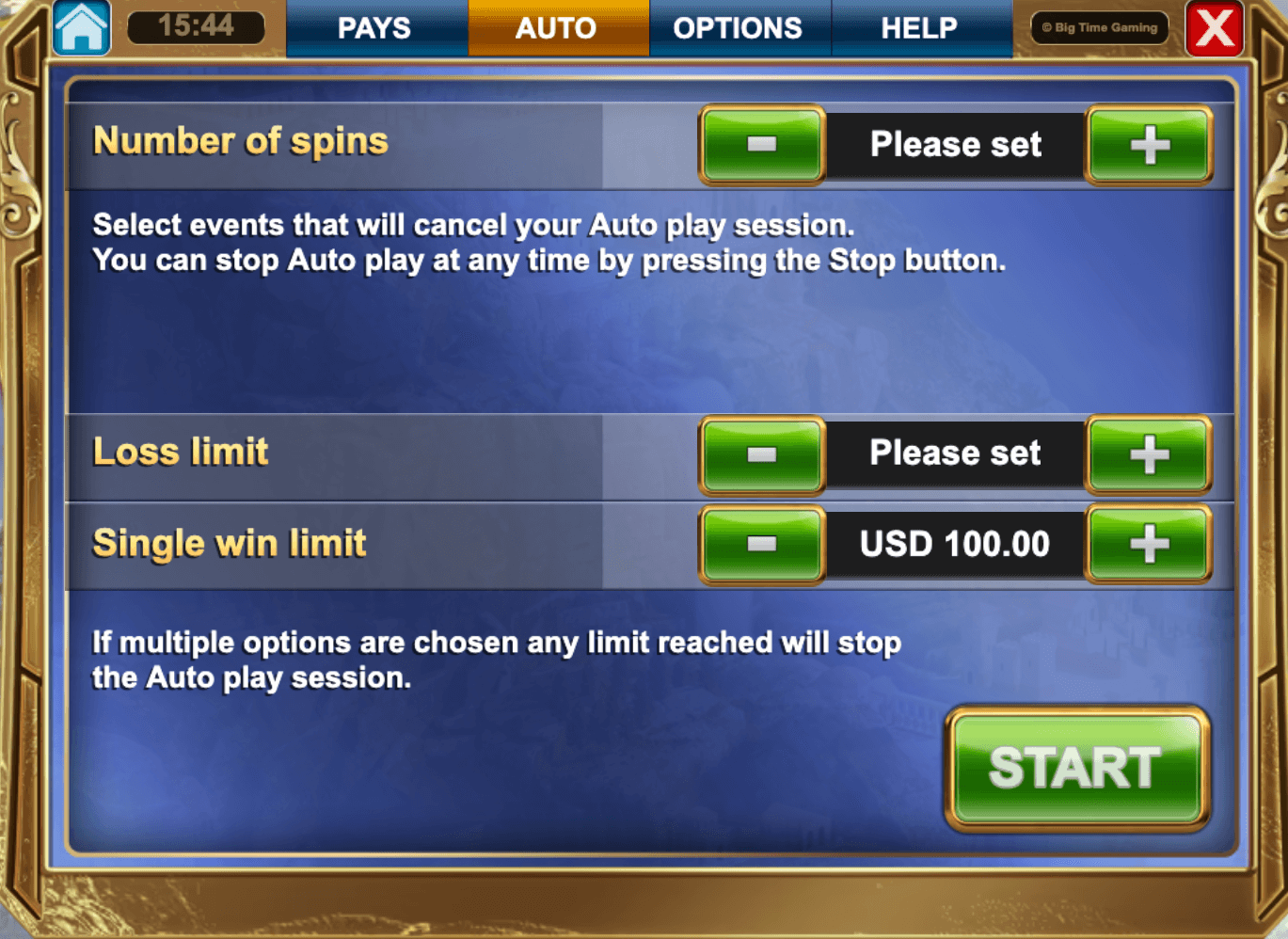 apollo Pays Free Spins - - Emirates Casino Slot Review
