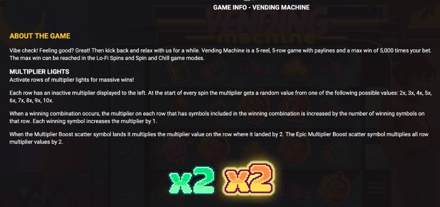 Vending Machine Slot by hacksaw Gaming - UAE Casinos - Emirates Casino Slot Review - Multiplier