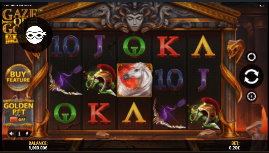 gaze of gold slot softbet provider review UAE Casinos.