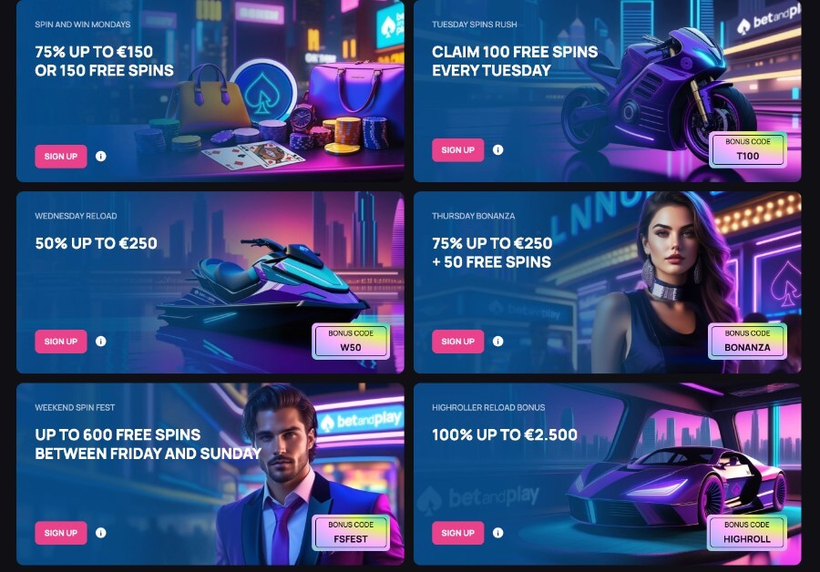 betandplay cashback bonus uae casinos