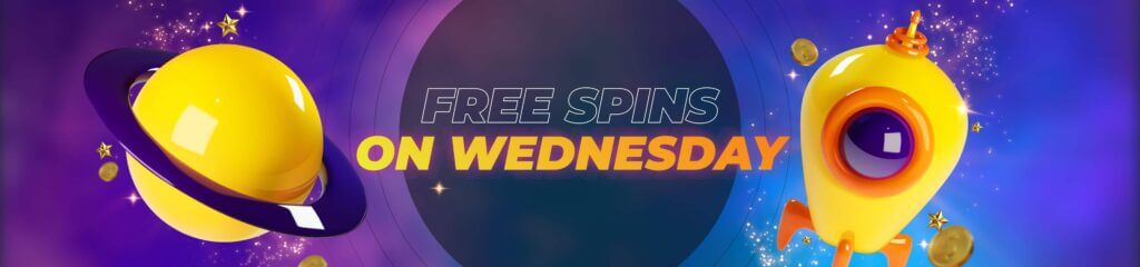 Golden Star free spins on Wednesday
