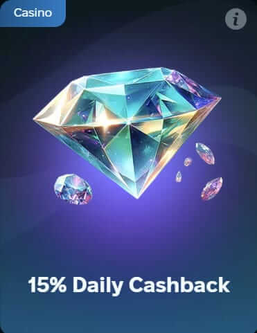 15% daily cashback from wins royal for UAE players