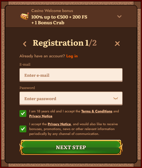 Getting Started With WildRobin how to register