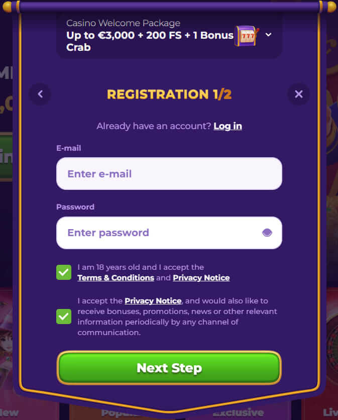 How to Create an Account at Royal Game