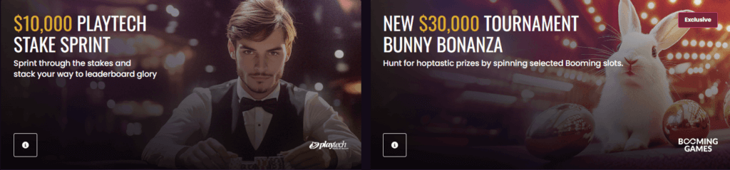 tournaments from VEGASNOW casino for UAE players