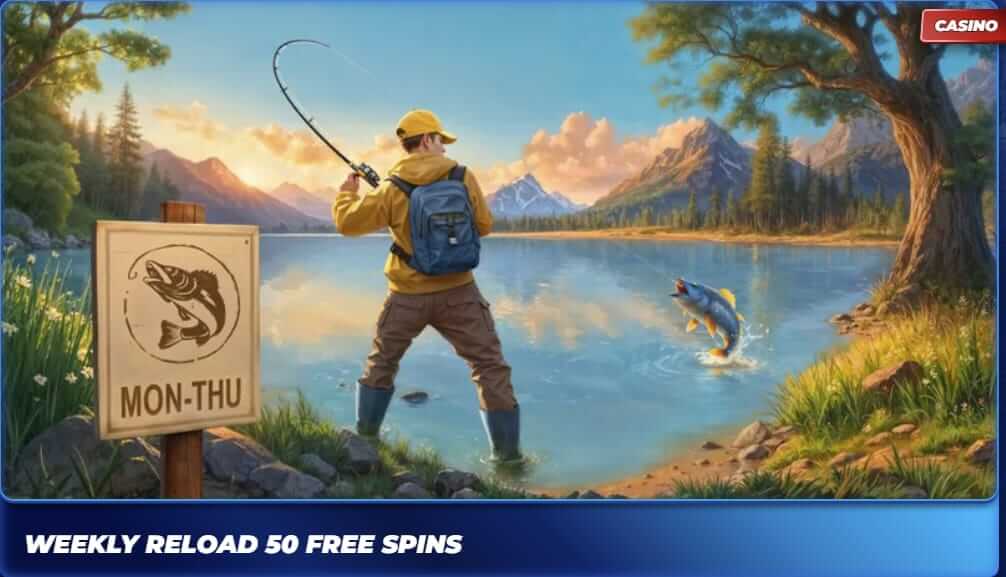bassbet weekly reload 50 free spins