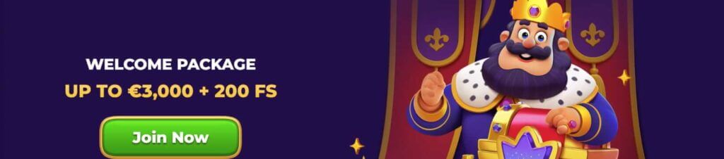 welcome bonus from Royal Game casino