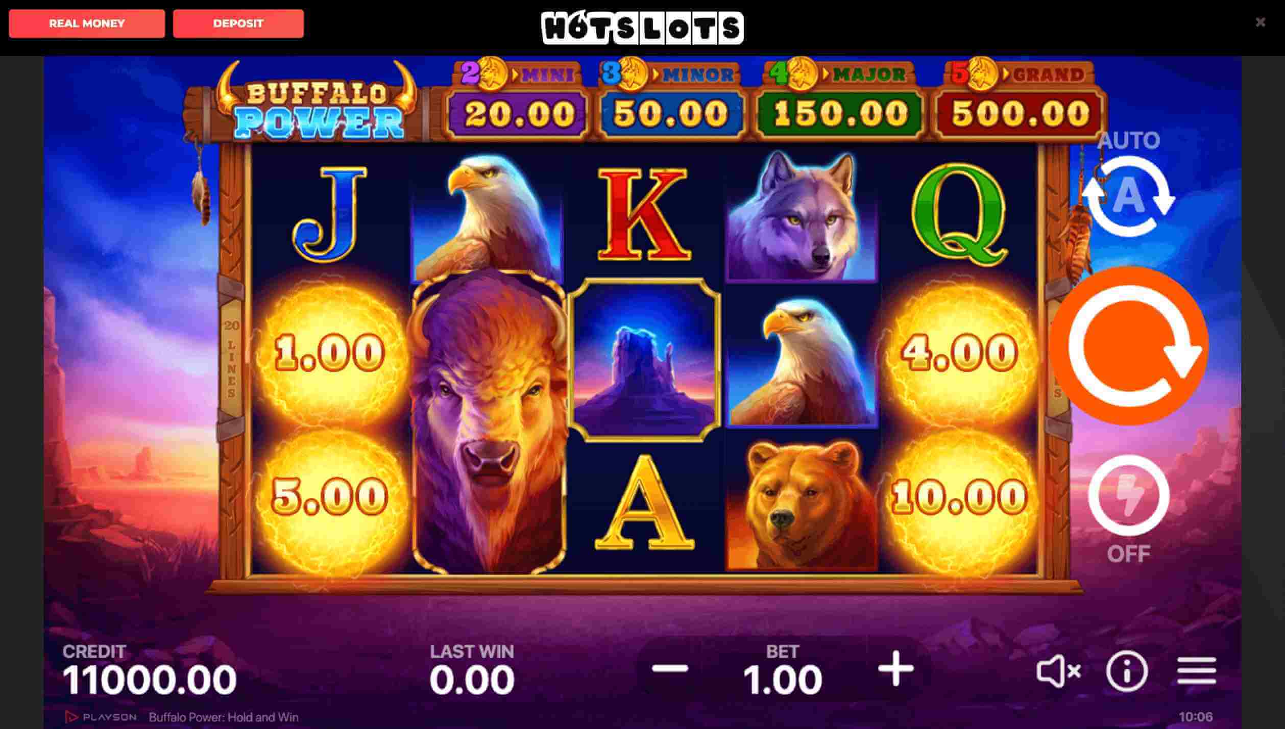 Buffalo Power Slot Gameplay -- Buffalo Power Slot Review - Emirates Casino Slot Review