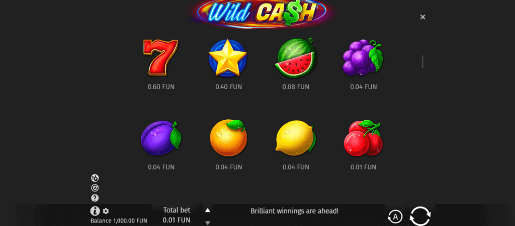 Wild Cash Symbols and Payouts UAE Casinos