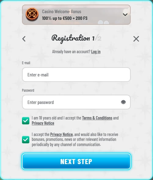 UAE casinos How to Create at Account at Wyns Casino